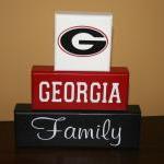 UGA Georgia Family Blocks G..