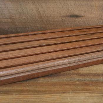 Solid Walnut Challenge Coin Holder 18" x 6" Military